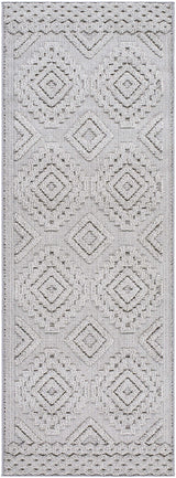 Arwid Light Gray Outdoor Area Rug - Clearance - Ornate Home