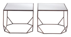 Arzon Bronze Coffee Table Set (2-Piece) - Ornate Home