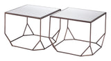 Arzon Bronze Coffee Table Set (2-Piece) - Ornate Home