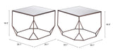 Arzon Bronze Coffee Table Set (2-Piece) - Ornate Home