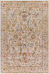 Asabi Beige Textured Rug with Fringes - Ornate Home
