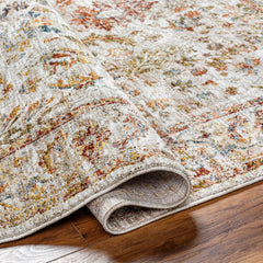 Asabi Beige Textured Rug with Fringes - Ornate Home