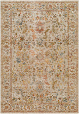 Asabi Tan Textured Rug with Fringes - Ornate Home