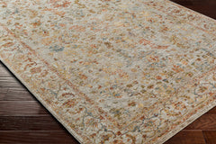 Asabi Tan Textured Rug with Fringes - Ornate Home