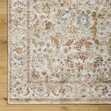 Asabi Tan Textured Rug with Fringes - Ornate Home