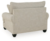 Asanti Fog Oversized Chair and Ottoman (Online Special Price) - Ornate Home