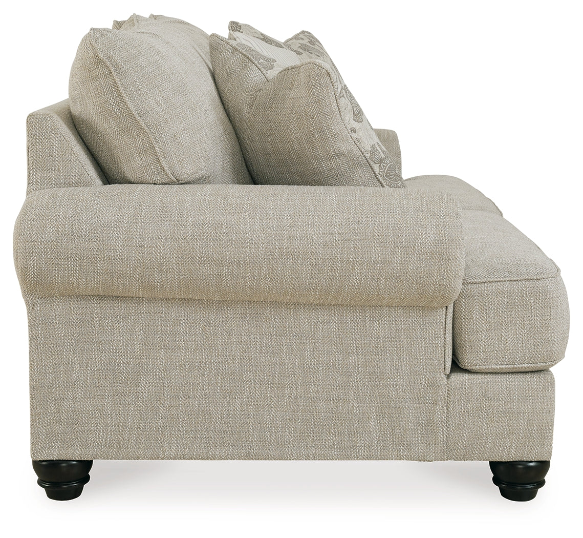Asanti Fog Sofa, Loveseat, Oversized Chair and Ottoman - Ornate Home