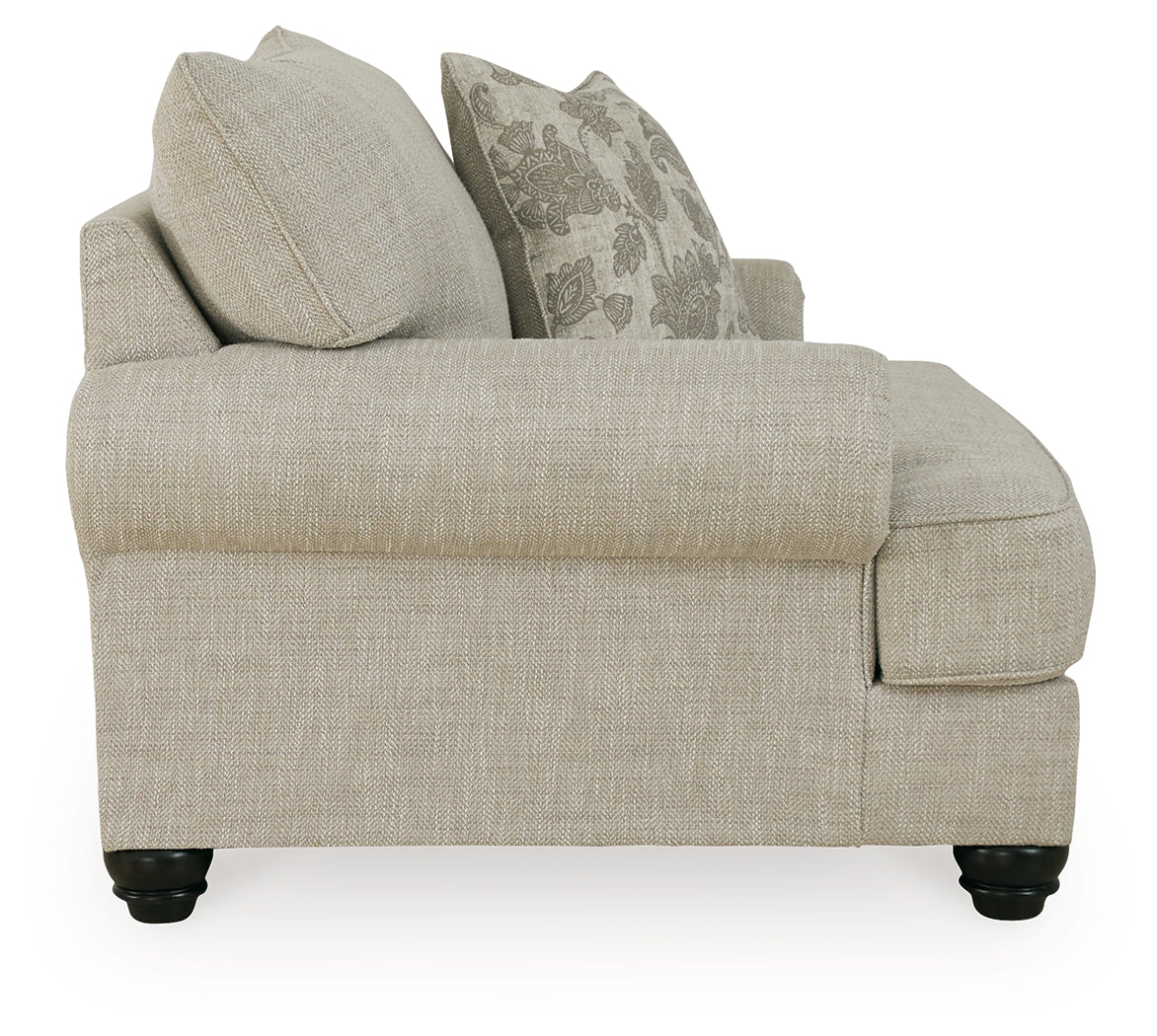 Asanti Fog Sofa, Loveseat, Oversized Chair and Ottoman - Ornate Home