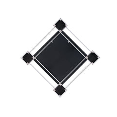 Asbury Mirrored & Chrome Accent Mirror (Wall) - Ornate Home