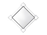 Asbury Mirrored & Chrome Accent Mirror (Wall) - Ornate Home