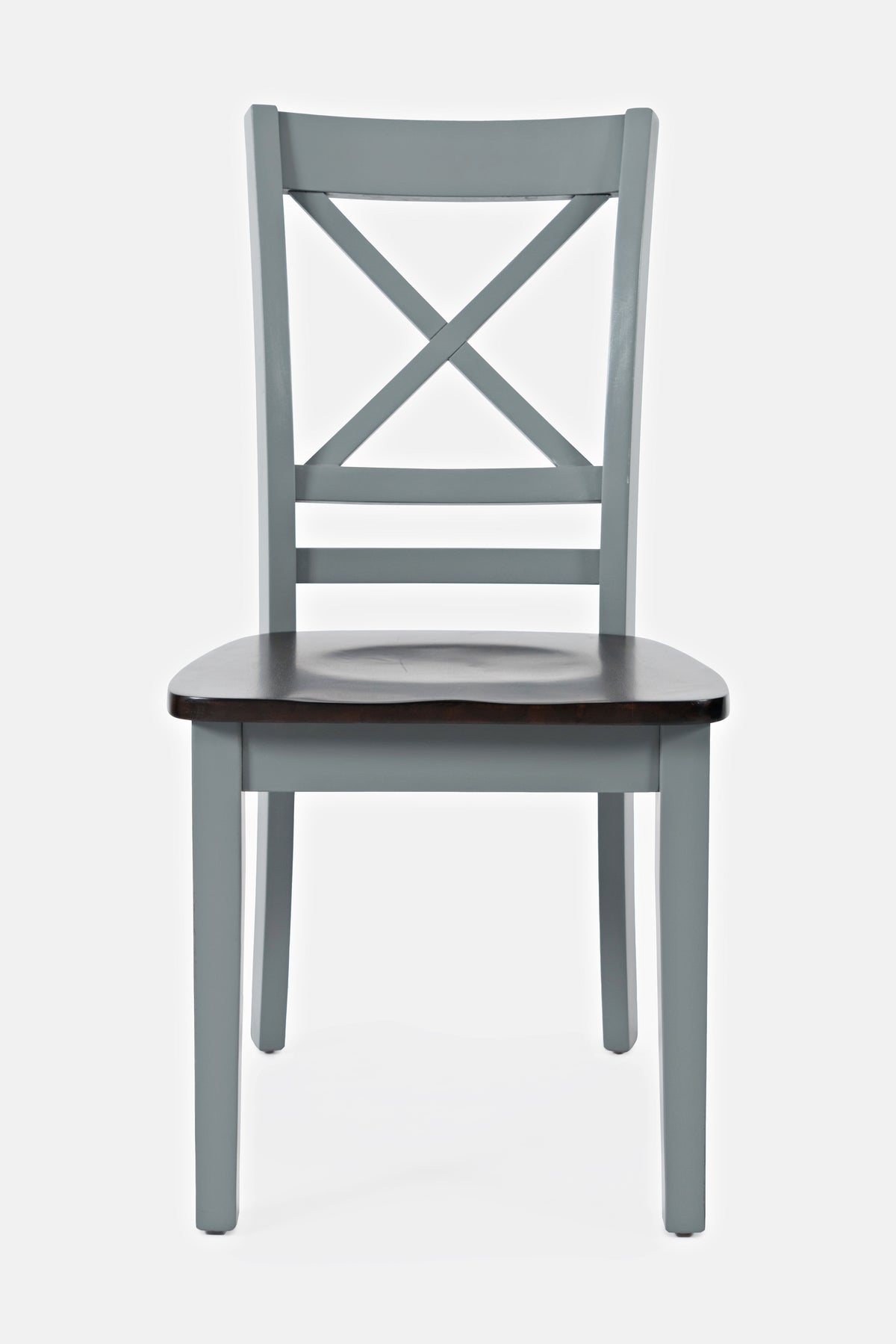 Asbury Park Grey/Autumn Brown Dining Table w/ 4 Chairs, Bench - Ornate Home