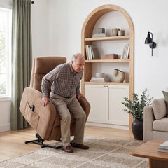 Ascend Blue Power Lift Chair - Ornate Home