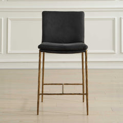 Ascend Charcoal Counter Stool - Ornate Home