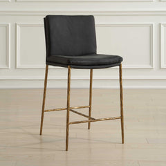 Ascend Charcoal Counter Stool - Ornate Home