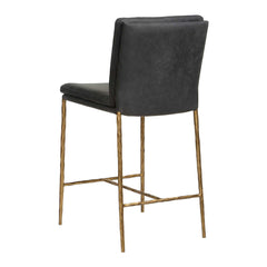 Ascend Charcoal Counter Stool - Ornate Home