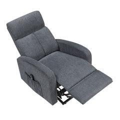 Ascend Gray Power Lift Chair - Ornate Home