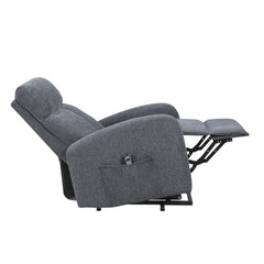 Ascend Gray Power Lift Chair - Ornate Home