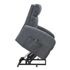 Ascend Gray Power Lift Chair - Ornate Home