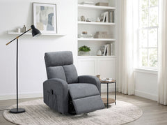Ascend Gray Power Lift Chair - Ornate Home