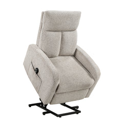 Ascend Silver Power Lift Chair - Ornate Home