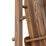 Ascend Walnut Standing Mirror - Ornate Home