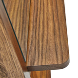 Ascend Walnut Standing Mirror - Ornate Home