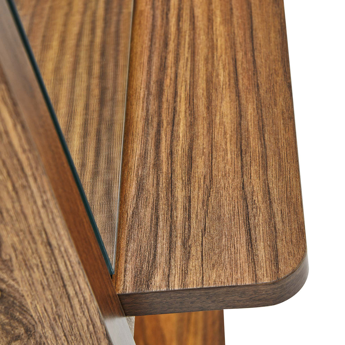 Ascend Walnut Standing Mirror - Ornate Home