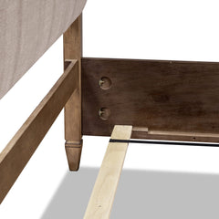 Ascott Mulch/Pecan Pie Queen Canopy Bed - Ornate Home