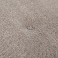 Ascott Mulch/Pecan Pie Upholstered Ottoman - Ornate Home