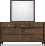 Ascott Pecan Pie 7 Drawer Dresser - Ornate Home