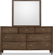 Ascott Pecan Pie 7 Drawer Dresser - Ornate Home