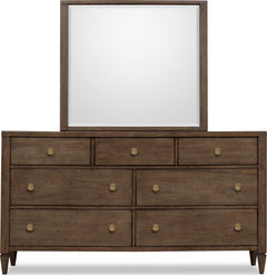 Ascott Pecan Pie 7 Drawer Dresser - Ornate Home