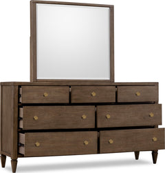 Ascott Pecan Pie 7 Drawer Dresser - Ornate Home