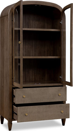 Ascott Pecan Pie Accent Cabinet - Ornate Home