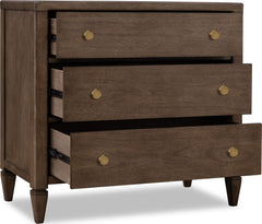 Ascott Pecan Pie Bachelor Chest - Ornate Home