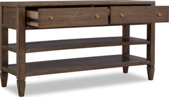 Ascott Pecan Pie Console Table - Ornate Home