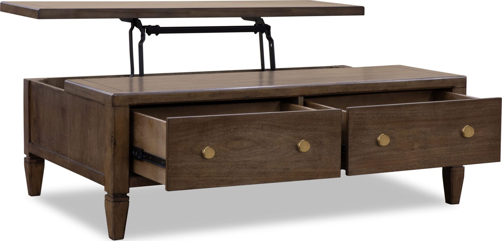 Ascott Pecan Pie Rectangular Lift Top Coffee Table