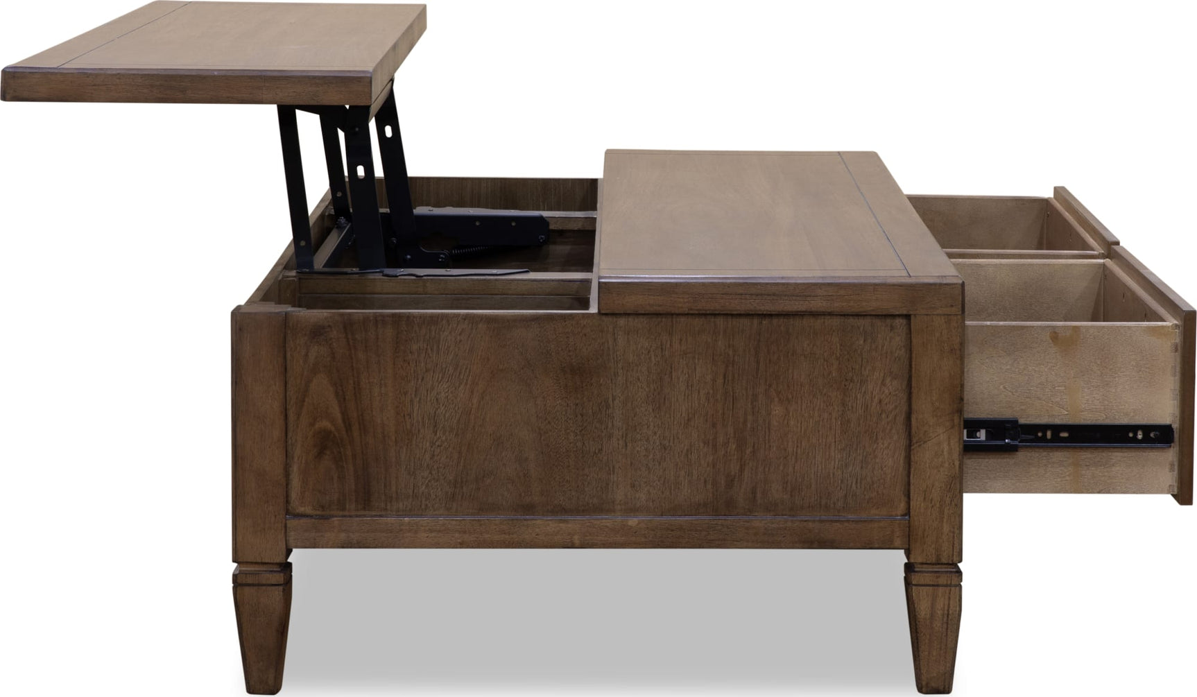 Ascott Pecan Pie Rectangular Lift Top Coffee Table