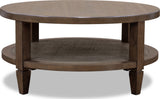 Ascott Pecan Pie Round Coffee Table