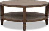Ascott Pecan Pie Round Coffee Table
