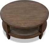 Ascott Pecan Pie Round Coffee Table