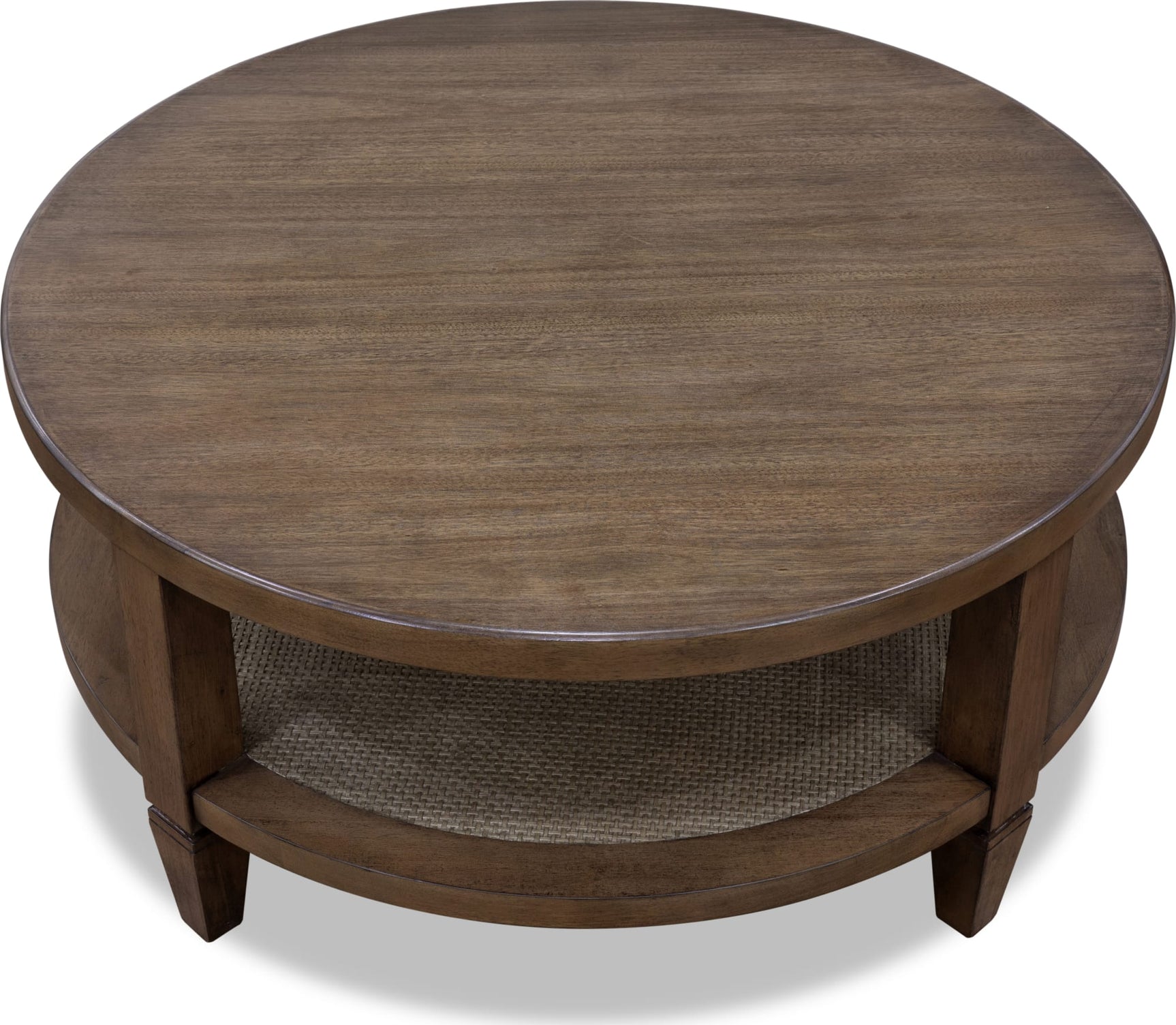Ascott Pecan Pie Round Coffee Table