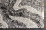 Asfordby Gray Canyon Plush Rug - Ornate Home