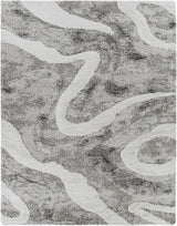 Asfordby Gray Canyon Plush Rug - Ornate Home