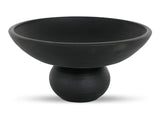 Asha Black Terracotta Decorative Bowl - Ornate Home