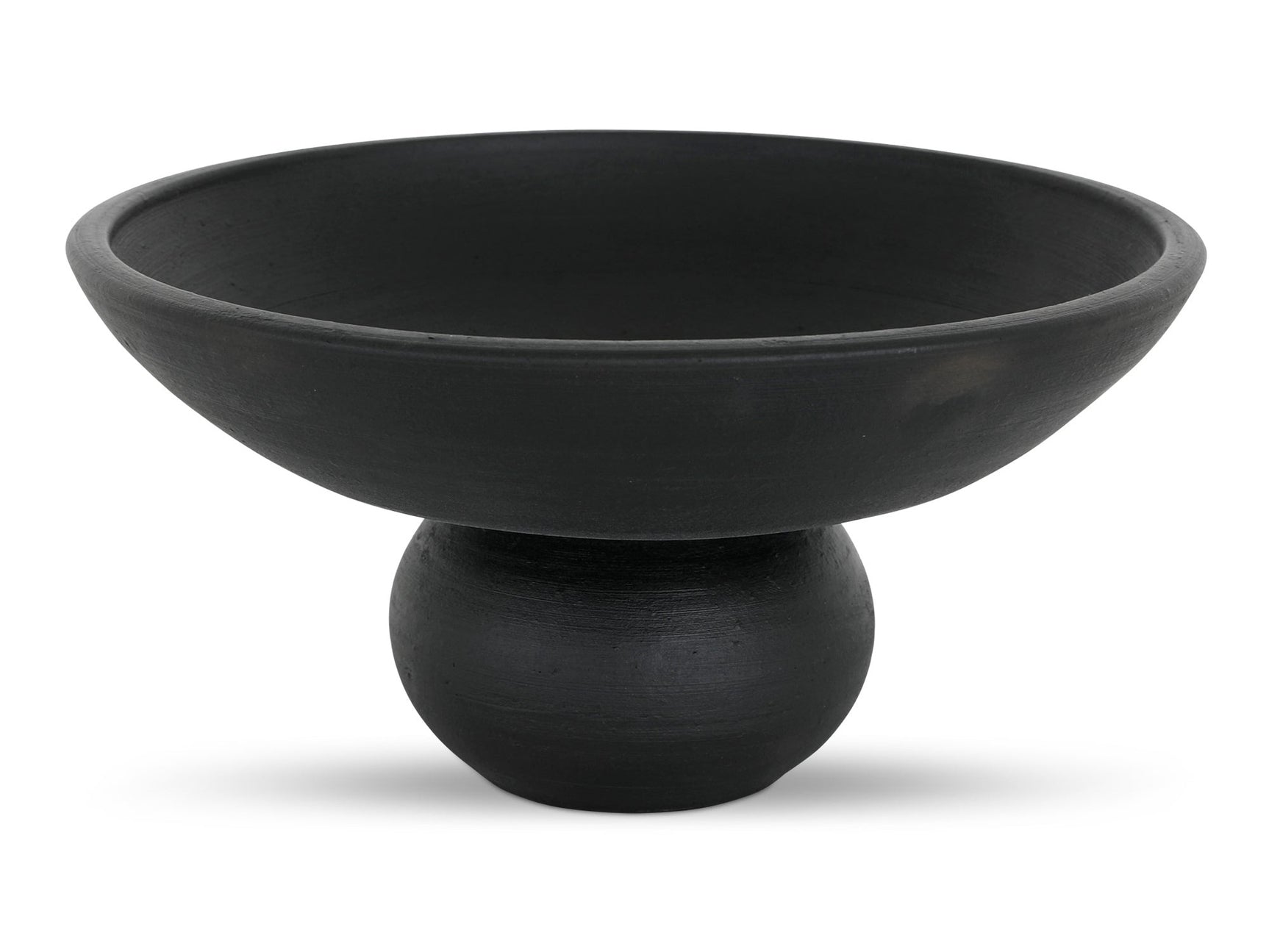 Asha Black Terracotta Decorative Bowl - Ornate Home