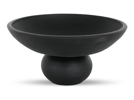 Asha Black Terracotta Decorative Bowl - Ornate Home