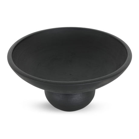 Asha Black Terracotta Decorative Bowl - Ornate Home