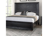 Ashbourne Black Eastern King Bed - Ornate Home