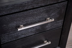 Ashbourne Black Nightstand - Ornate Home